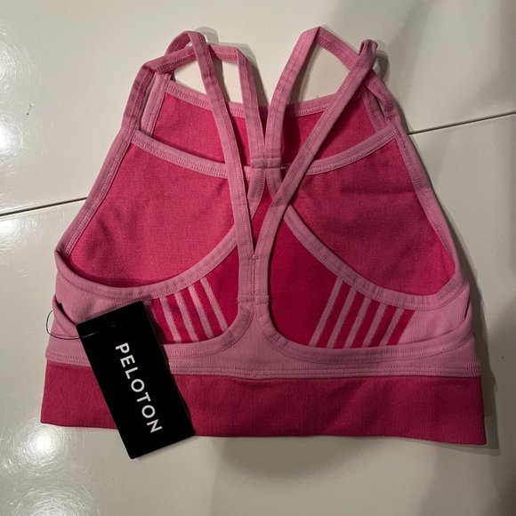 Peloton Double Layer Seamless Bra Top (Pink / Size Small / nwt)‎ - Picture 7 of 8